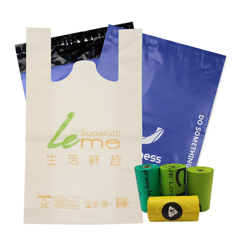 Одноразовые удобрения многоразовые Pva 100% коричневый Compostable и Biodegradable производят пластиковые пакеты Пакистан