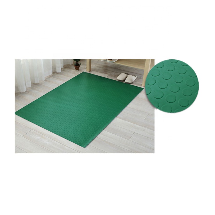 Support customization PVC Round Dot Rolls Coin Floor Mats
