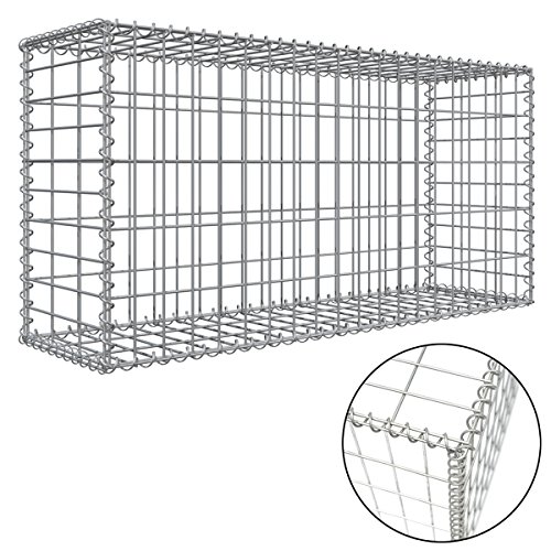 Сварная габионная коробка, 1 м x 1 м x 0,5 м, цена от китайского поставщика