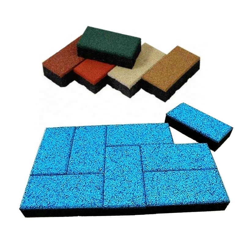 Резиновая напольная плитка EPDM для спортзала