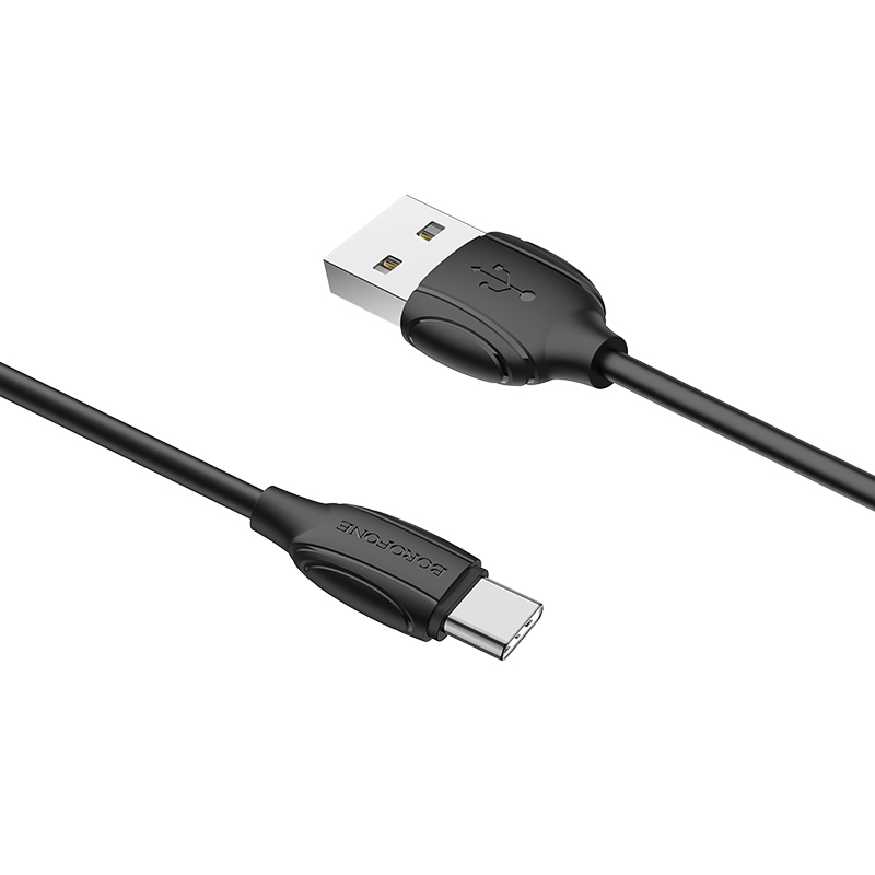BOROFONE BX19 ПВХ-материал 1 м Самый дешевый Usb-кабель Type-C