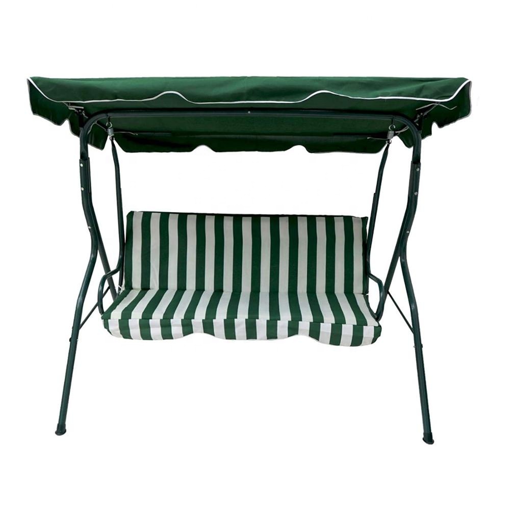 Регулируемый Открытый 3 человек детское подвесное lounge garden дивана recliner с навесом 3 seater кресло-качеля для внутреннего дворика с подставкой