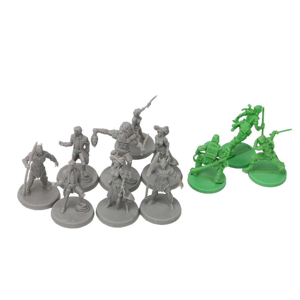 Пользовательские пластиковые настольные игры miniatures пластиковые