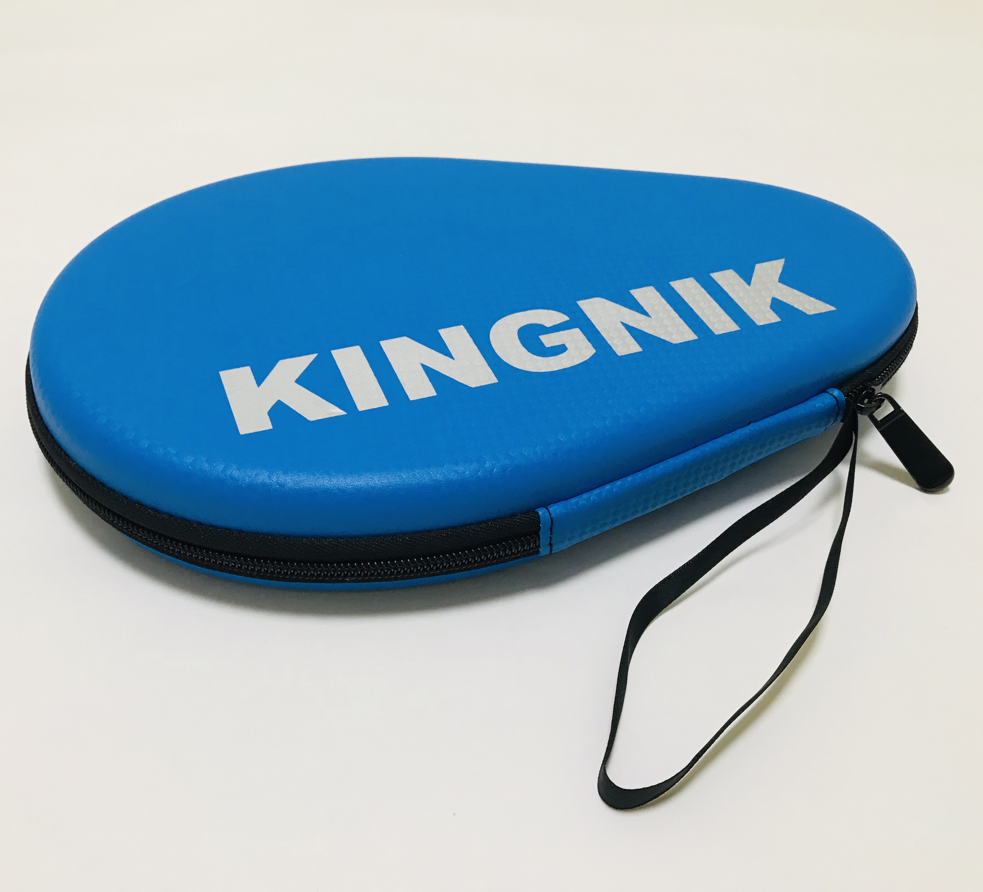 Чехол для настольного тенниса KINGNIK синего цвета (форма тыквы для ракетки 1)