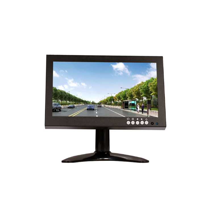 Высокая яркость 8 дюймов TFT-LCD cctv монитор с пластиковым корпусом