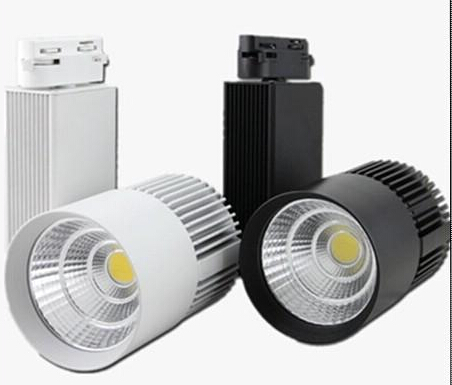110V 220V 277V 120Lm/W 20W 25W 30W 35W 40W 45W COB светодиодный Трековый светильник