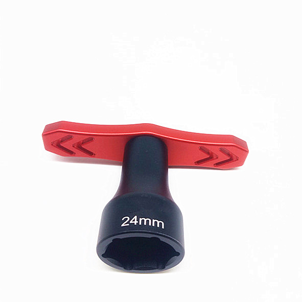 Aluminium alloy Tyre Wheel tool For 1/8 RC Car Blue /24mm Hex Nuts Sleeve Wheel tool for RC car