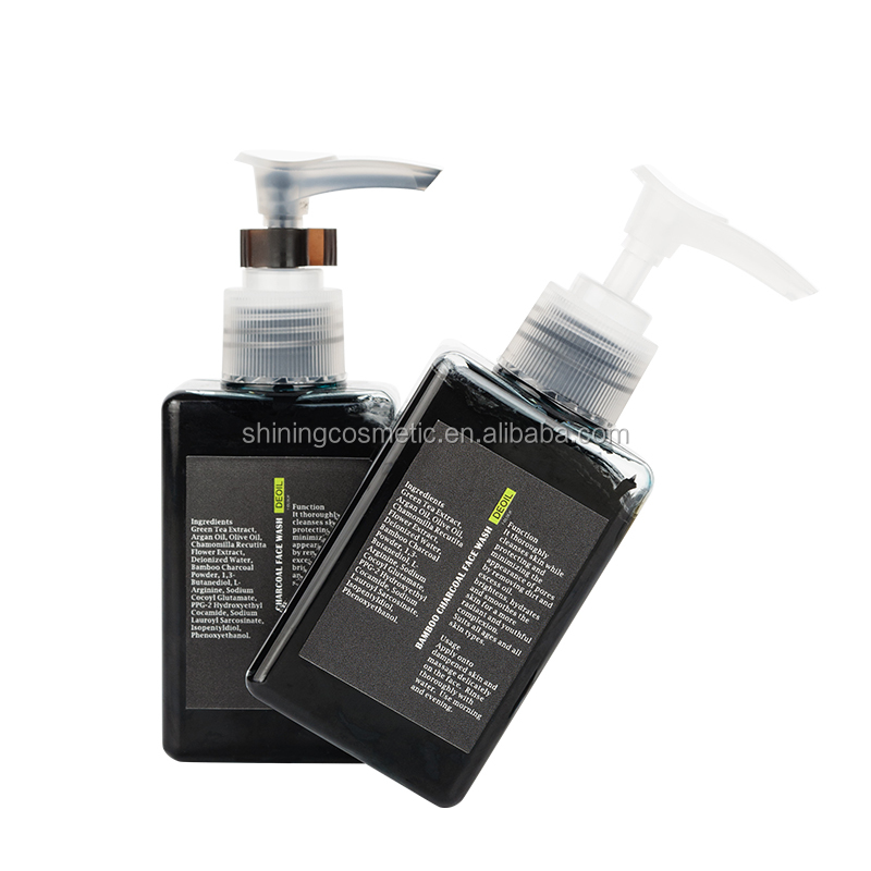 natural detox daily skin care charcoal face cleanser for men and women