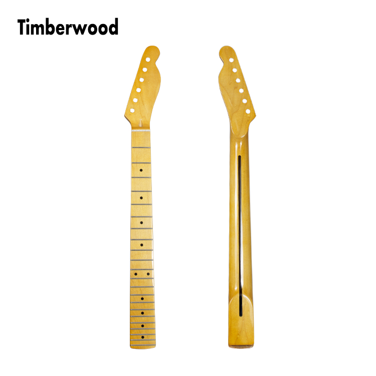 Гриф для электрогитары с грифом telecaster TL, гриф для электрогитары из канадского клена с атласной отделкой, 22 лада, Amazon, горячая распродажа