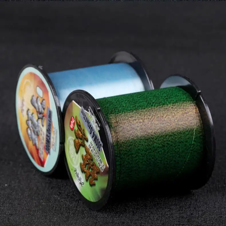 Color-changing spot nylon line mainline tippet stealth fishing line 100 meters