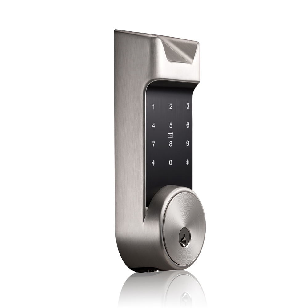 IC Type Card Door Lock Outdoor American Mortise 13.56MHZ with Touch Screen (AL30B)