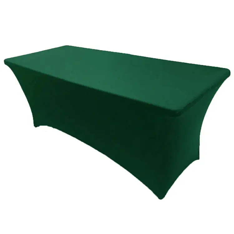 Spandex Fitted Decorative Desk Cloth Rectangular Stretch Desk Table Cover