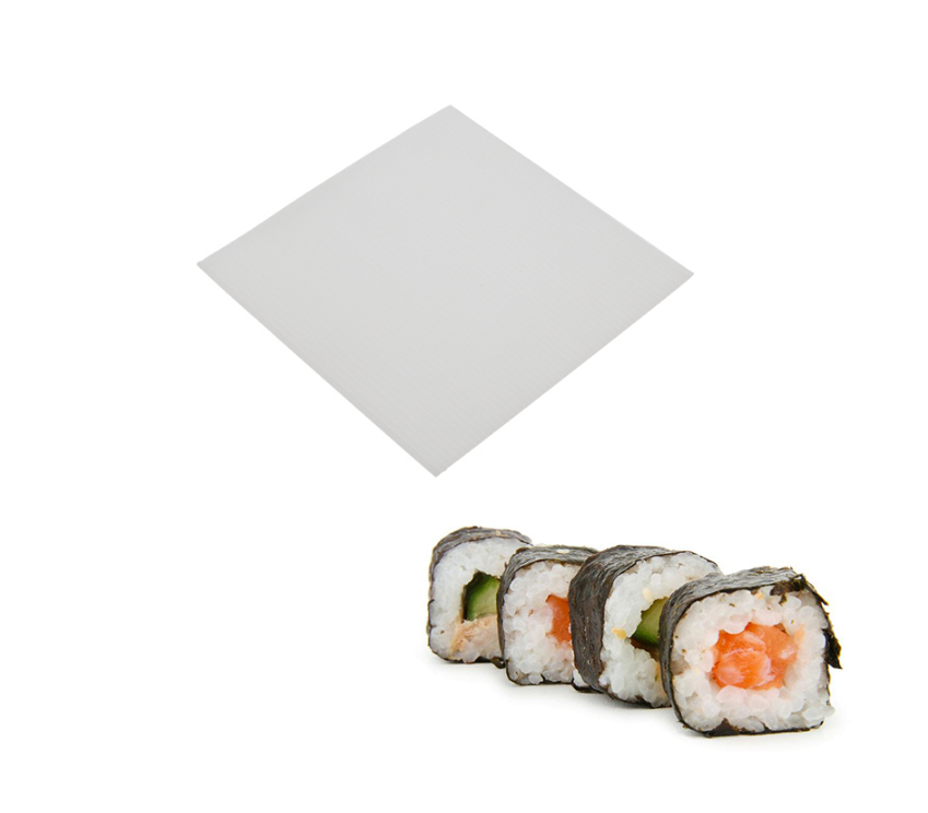 Reusable Sushi Maker Pad Silicone Omelet Cake Rice Roll Mold Kitchen DIY Mould Sushi Rolling Mat