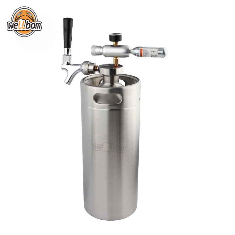 Homebrew проект БИК бочонок 3.6L нержавеющая сталь мини пивная бочка с распределитель системы