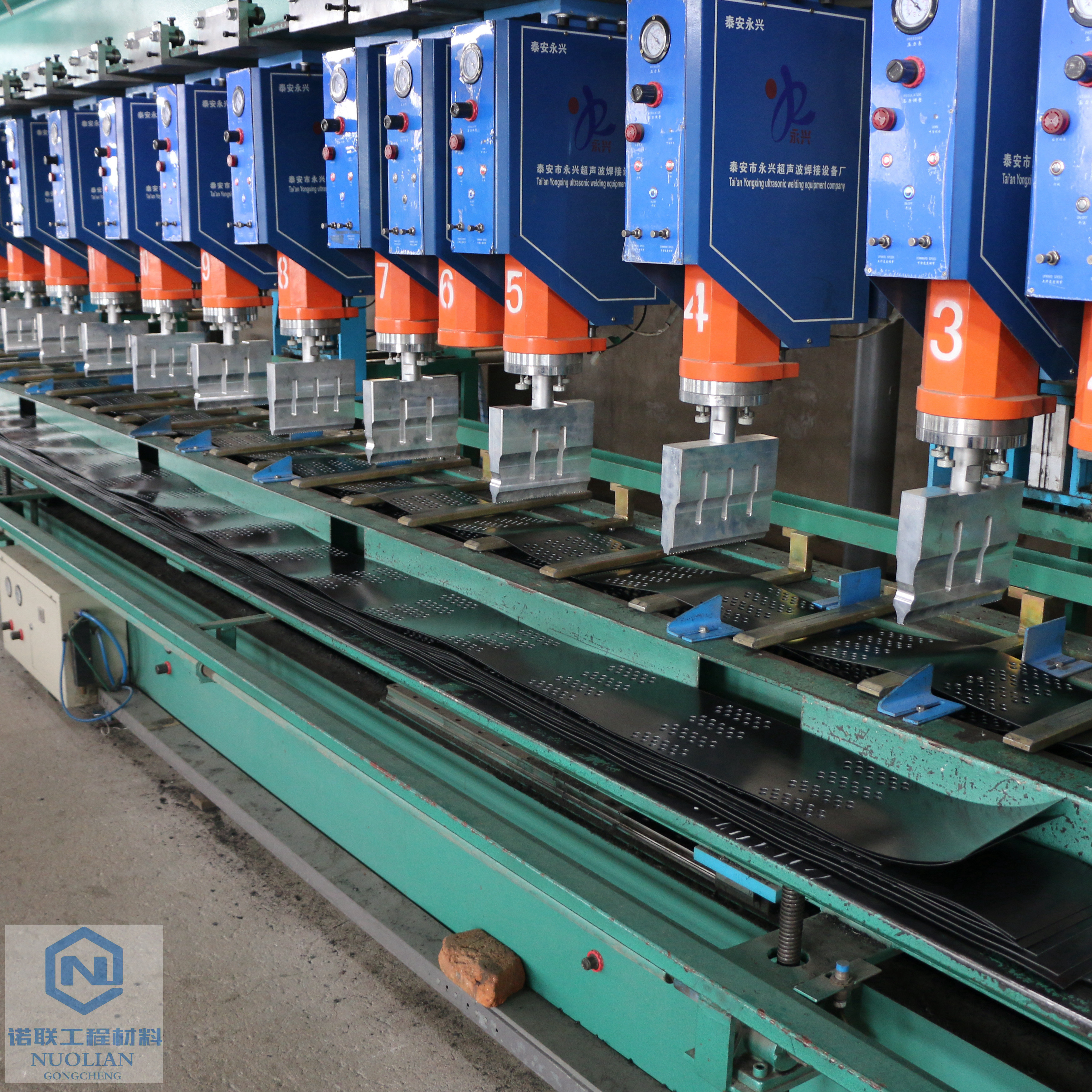 Дорожная стабилизация HDPE geocell для подпорной стены