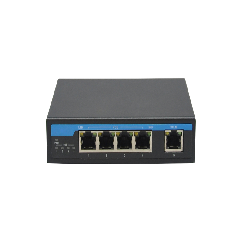 60 Вт Gigabit 4-канальный PoE удлинитель poe ретранслятор