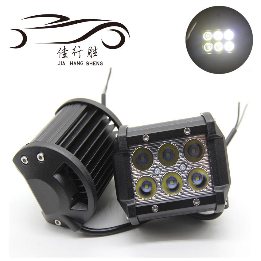 Рабочий СВЕТОДИОДНЫЙ прожектор 18 Вт 4 дюйма 3030 6smd для внедорожников 4x4