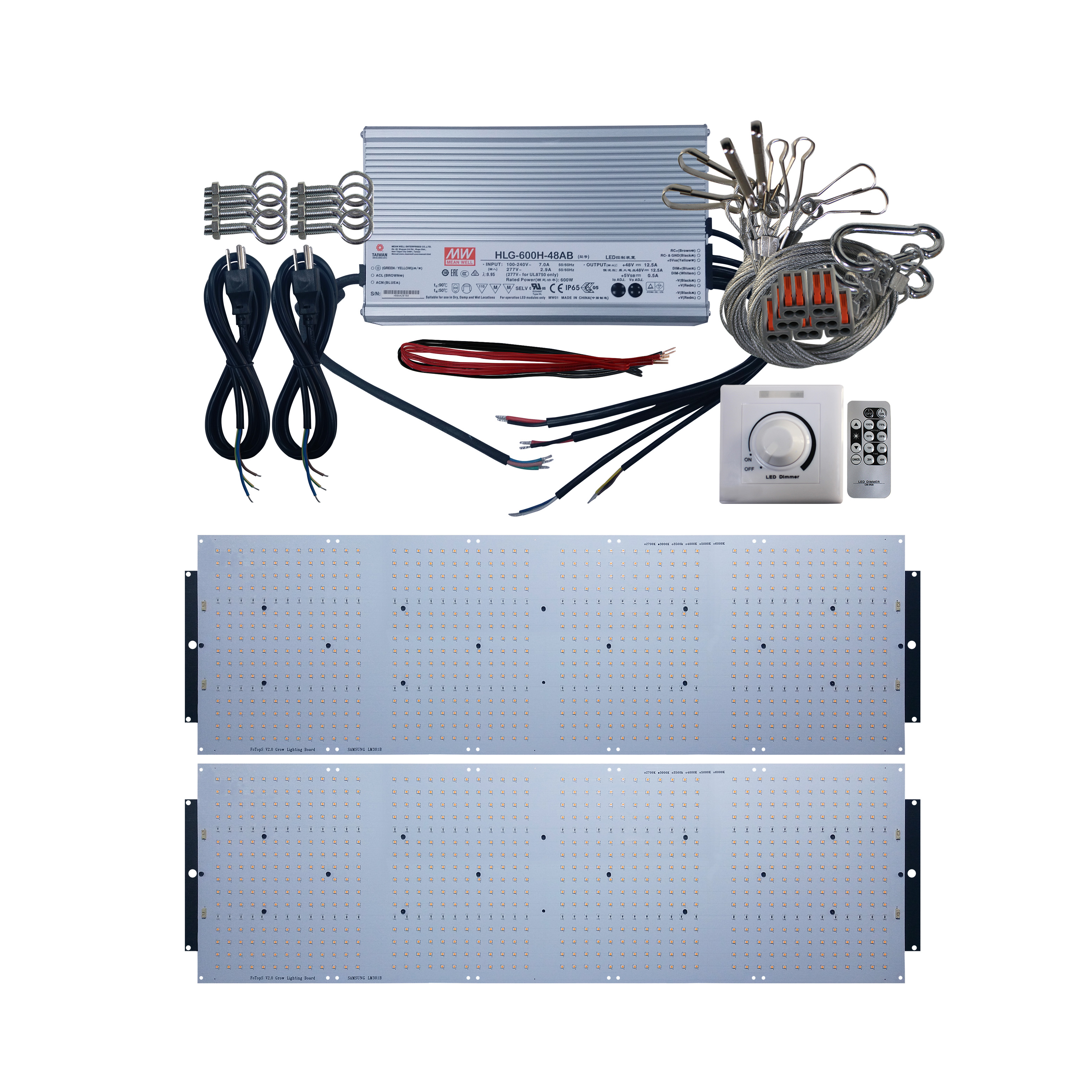 Meijiu 600 W QB800 V2 301B quantum доска растет свет с комнатными растениями