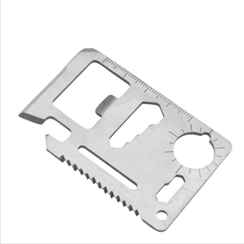 Outdoor Camping Survival Tool 11 in 1 Credit Card Knife