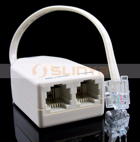 RJ11 DSL телефонный фильтр модема модель Сделано в Китае телефонный аксессуар