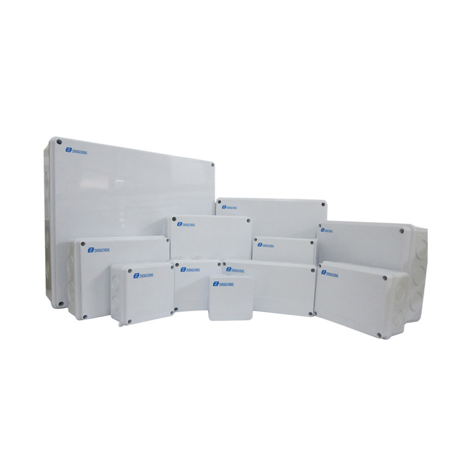 Водонепроницаемый Электрический кабель ZCEBOX IP65 IP55 80X50 85*85*50 ABS, распределительная коробка