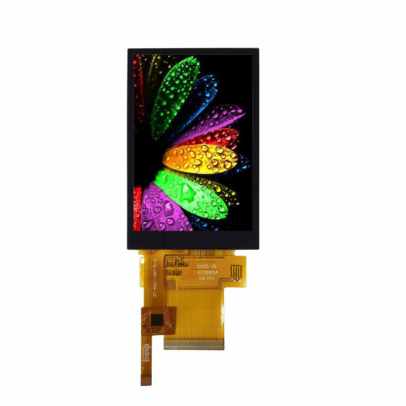 ЖК-модуль 3,5 дюйма 320x480 IPS TFT, интерфейс MCU/SPI/RGB, полный угол обзора, с емкостным сенсорным экраном