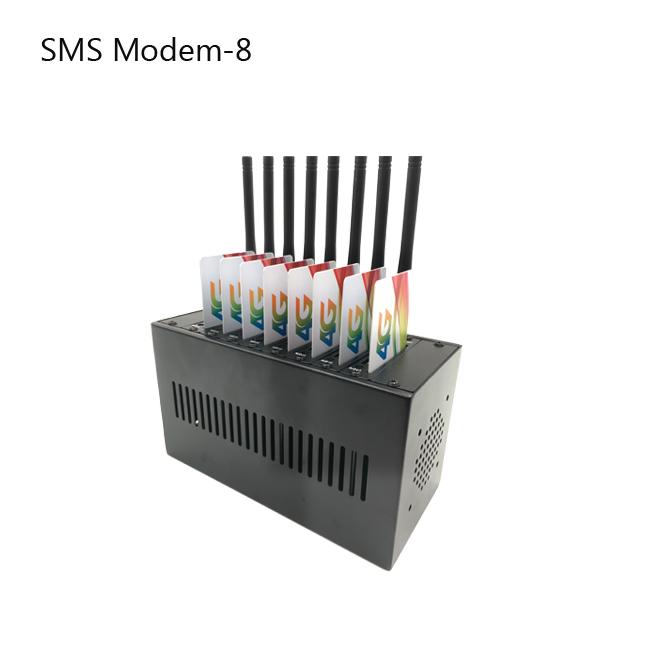Реклама вещания с 8 портами, 2G/3G/4G M26/M35/EC20/EC25, массовый пул GSM-модема SMS на выбор