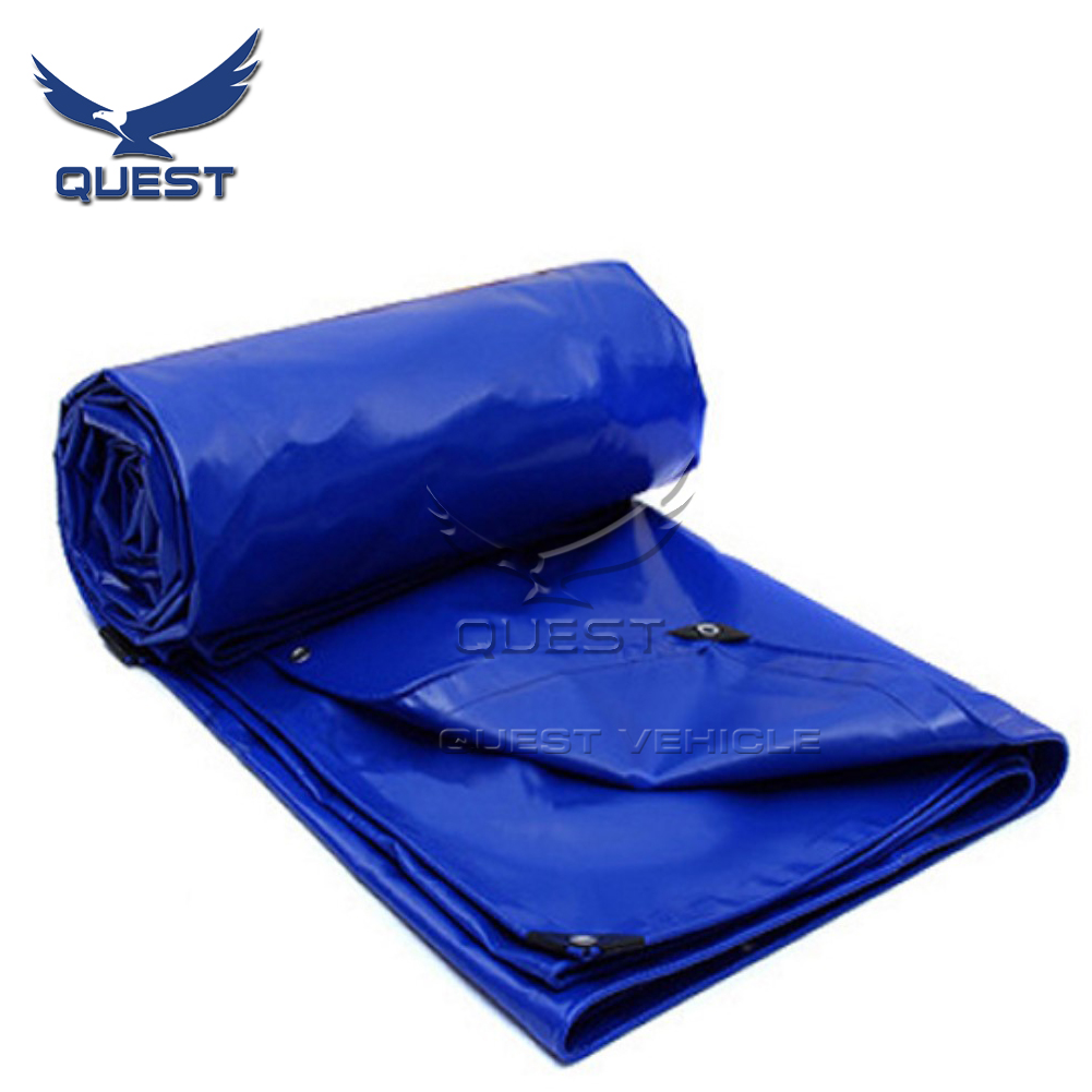 Manufacturer Trailer Parts Semi Trailer Tarpaulin/ Truck Tarp for Sale China Trailer Plugs Customized 420-600g/cbm QUEST Vehicle