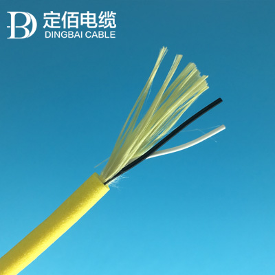 yellow underwater ROV cable for robot tether