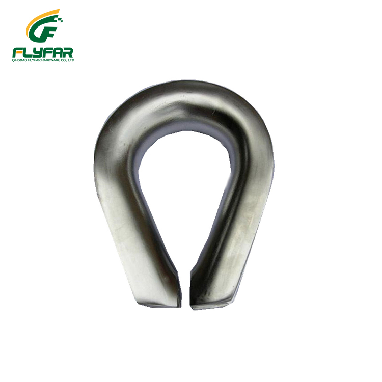 411 414 Galvanized US Type Wire Rope Thimble