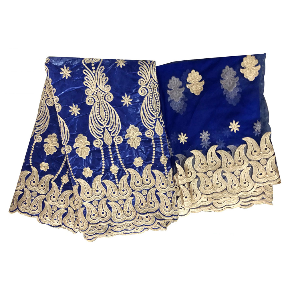 LIULANZHI 2019 Hotsale bazin riche lace embroidered bazin riche fabric germany cotton bazin riche robe ML47B16