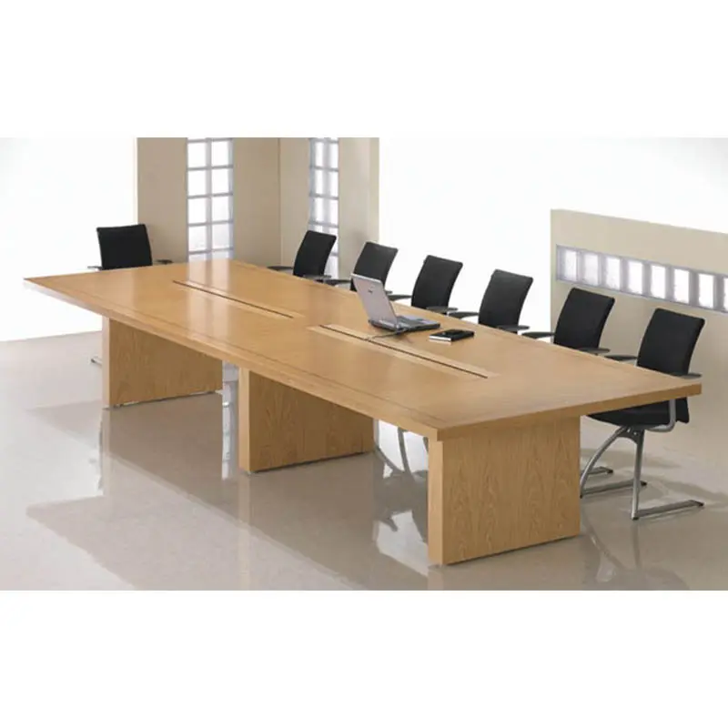 Melamine office table square discussion table talks table