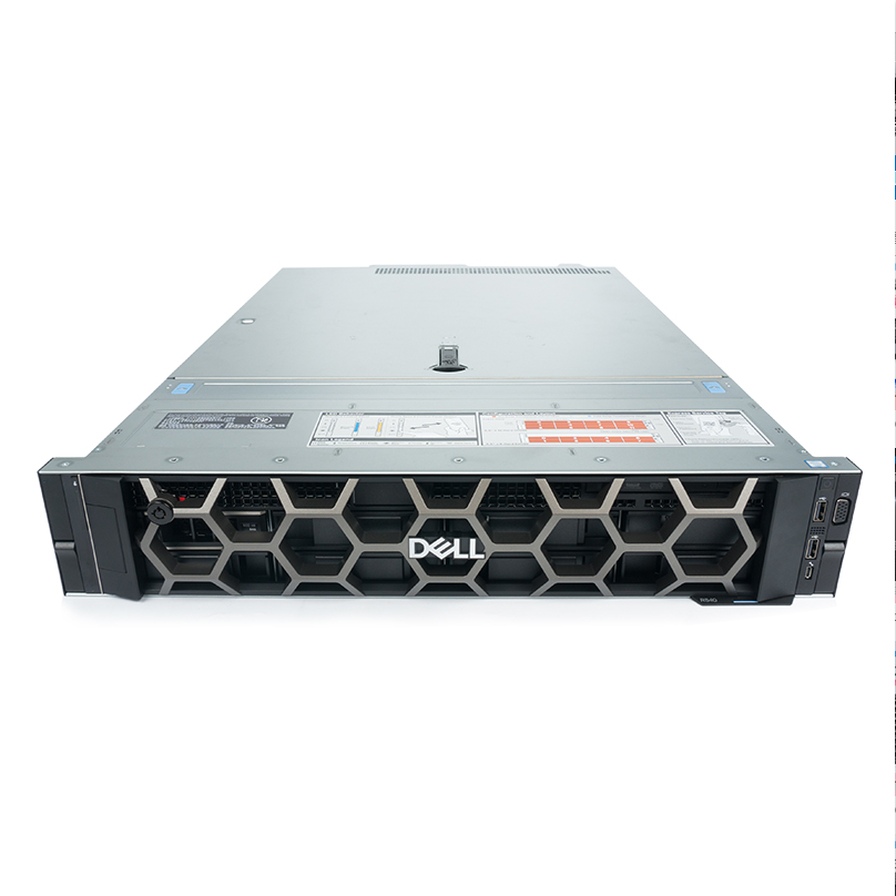Сервер DELL PowerEdge R540, Intel Xeon, бронзовый, 3104/8 ГБ ОЗУ/300 гб SAS 10K HD/PERC H330/DVDRW // 2U, стойкий сервер