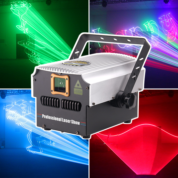 Прямая продажа с завода, dj-лазер, 4 Вт rgb, анимационный лазерный проектор, лазерный световой проектор