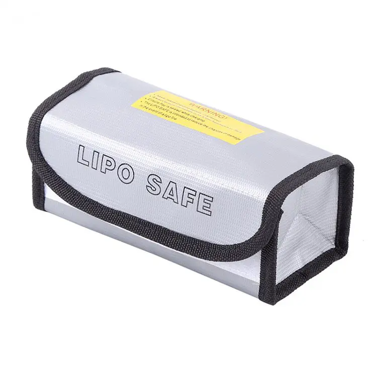 Lipo Safe Bag 185x75x60mm Explosion Protector Fire Resistant Safety Guard Fireproof Protection Bag For RC Drone Battery