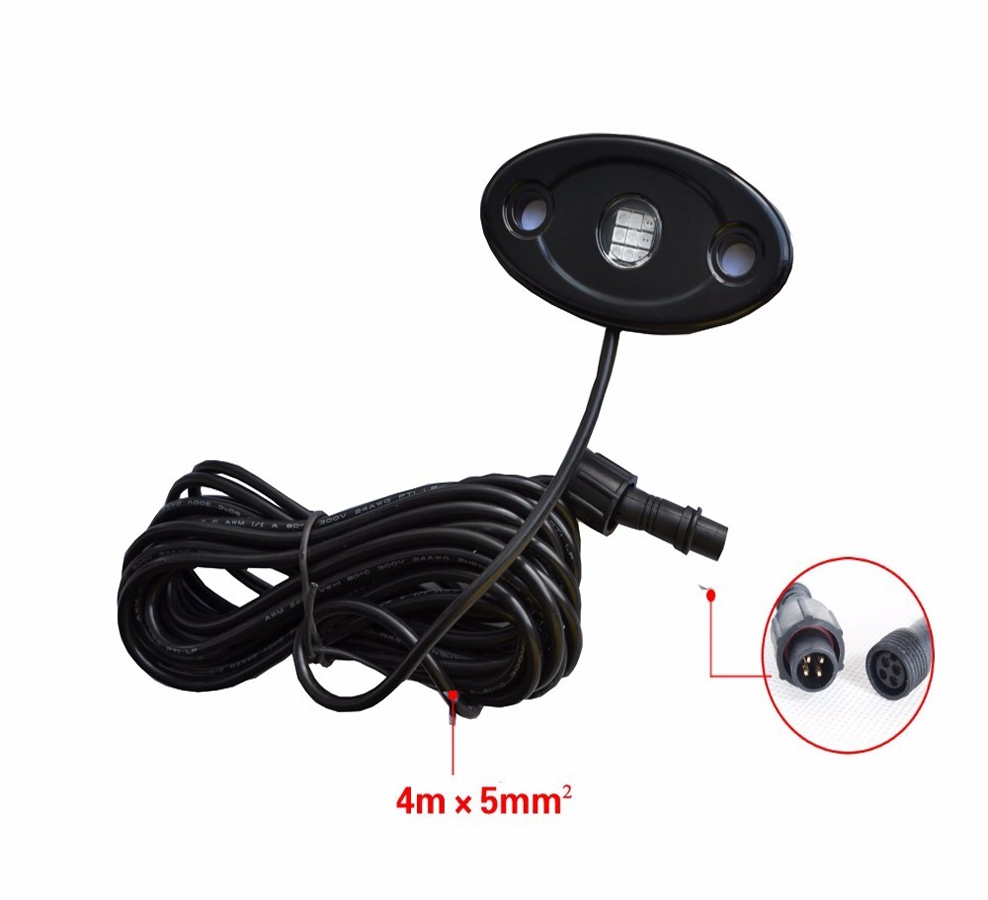 wholesale 4x4 app rgb rock lights off -- road led lights rock light for boat truck atv