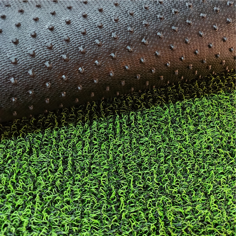 Double Color Design Spike Backing PVC Car Mat