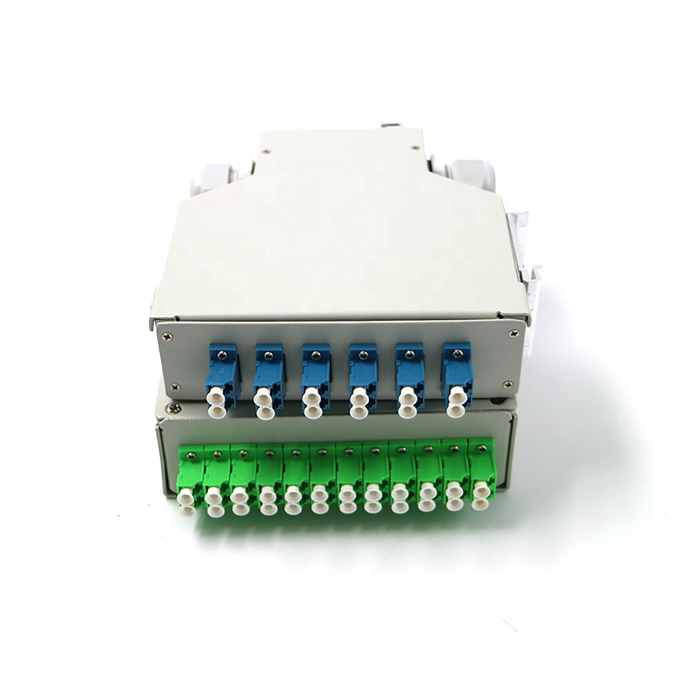 6 портов/8 портов/12 портов SC/LC/FC/ST DIN RAIL LIU, волоконно-оптическая коммутационная панель/коробка для волокна liu
