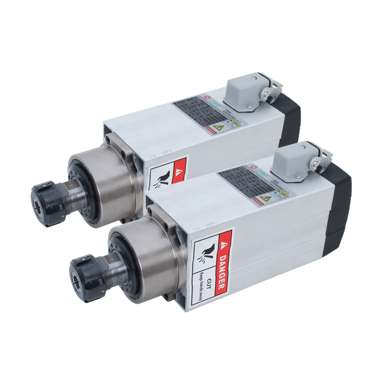 2 кВт 300 Гц 18000 об/мин er25 квадратный с воздушным охлаждением cnc мотор шпинделя