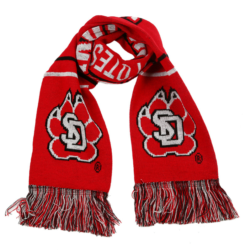 hot selling OEM new design custom knit winter warm scarf buckle palestine scarf