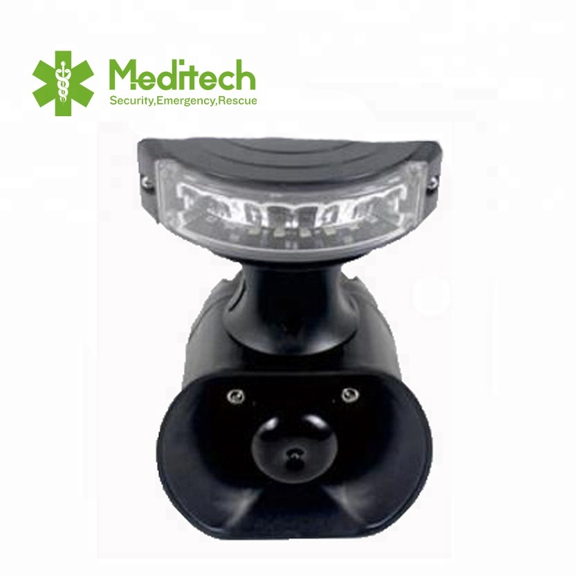 Meditech MT-MS04 гудок для мотоцикла с 20 ватт динамик и 8 ватсветодио дный светодиодный предупреждающий свет