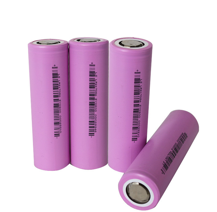 Hot sale lithium ion battery 4800mah 21700 battery cell for Ebike