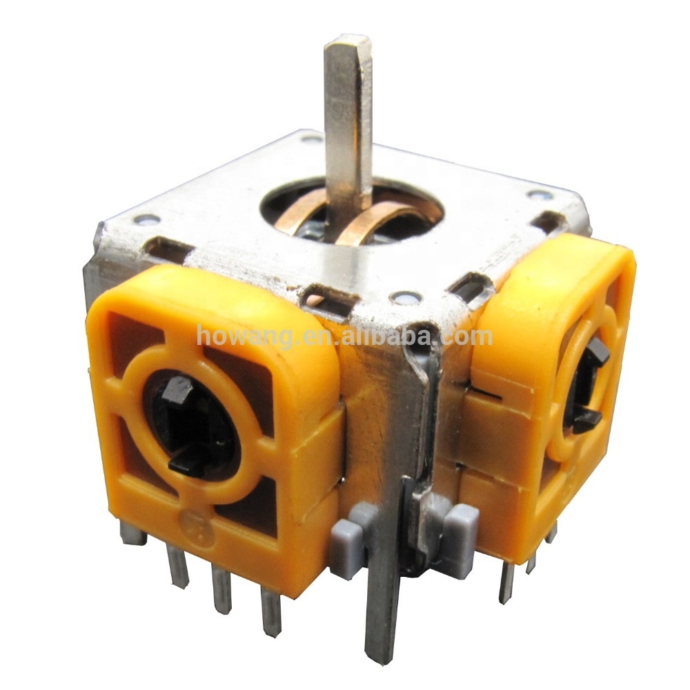 FJN10K Series Analog Joystick для Game Handle Control, Potentiometer, 1 Axis, 2 Axis, 16 мм