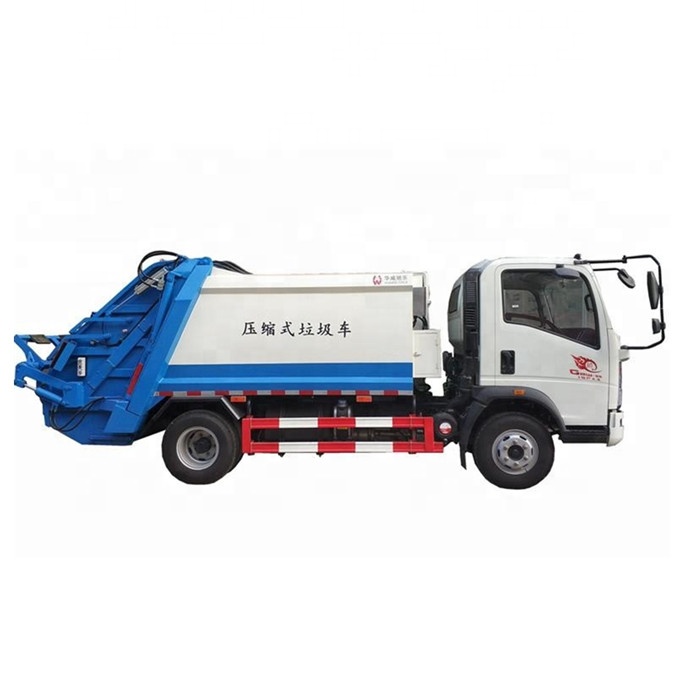 Howo 4x2 4000L уплотнитель мусорный бак мусоровоз
