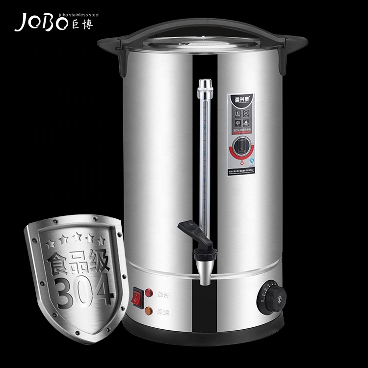 JOBO 8-45 литров с двойными стенками из нержавеющей стали для воды урну/Электрический бойлер для пищевой воды/Электрический бойлер горячей воды