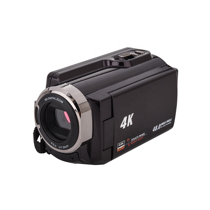 ИК ночного видения 48MP 3 дюймовый сенсорный экран профессиональный hd 4k видео камера Wi-Fi