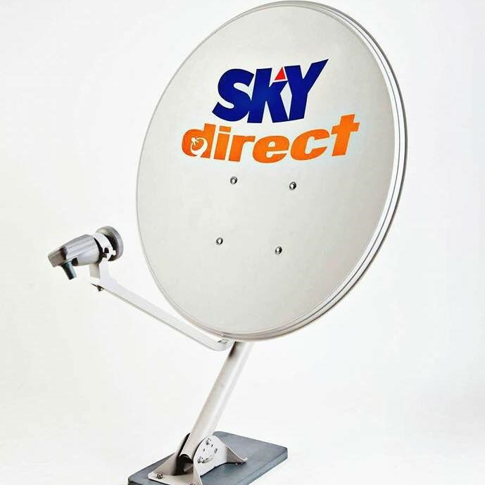 Спутниковая антенна Ku band 60 см работает с C band LNB для Филиппин Market Sky Direct