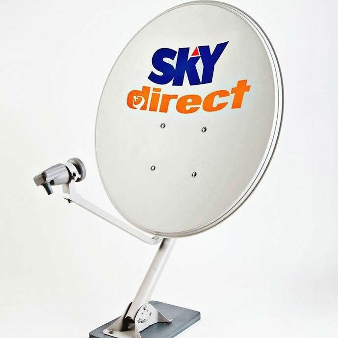 Ku band 60cm satellite dish antenna work with C band LNB For Philippines Markets Sky Direct