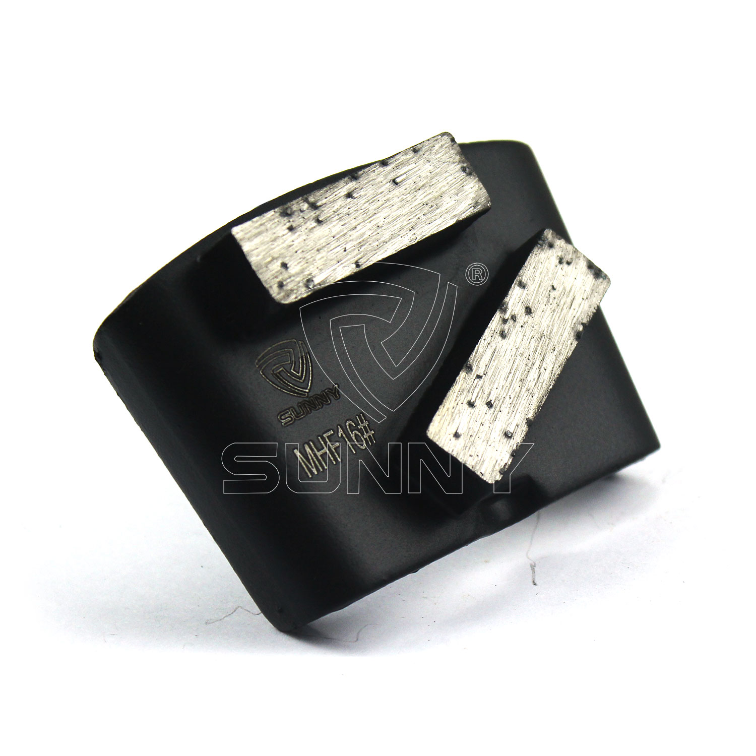 Easy change metal bone diamond hard grinding segment for floor concrete grinder