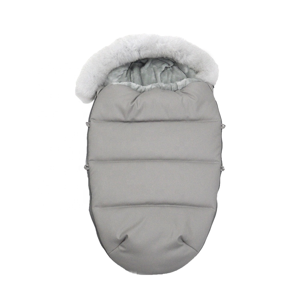 Зима 100% хлопок тепло коляска Footmuff детский спальный мешок